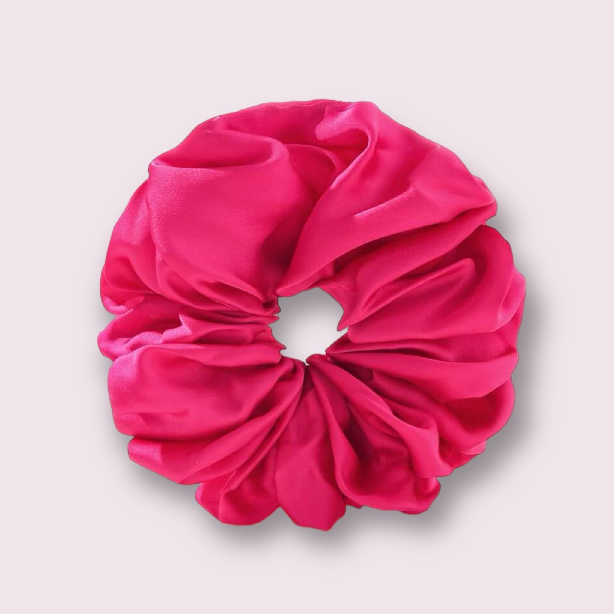 Fiery Hot Pink XL Scrunchie